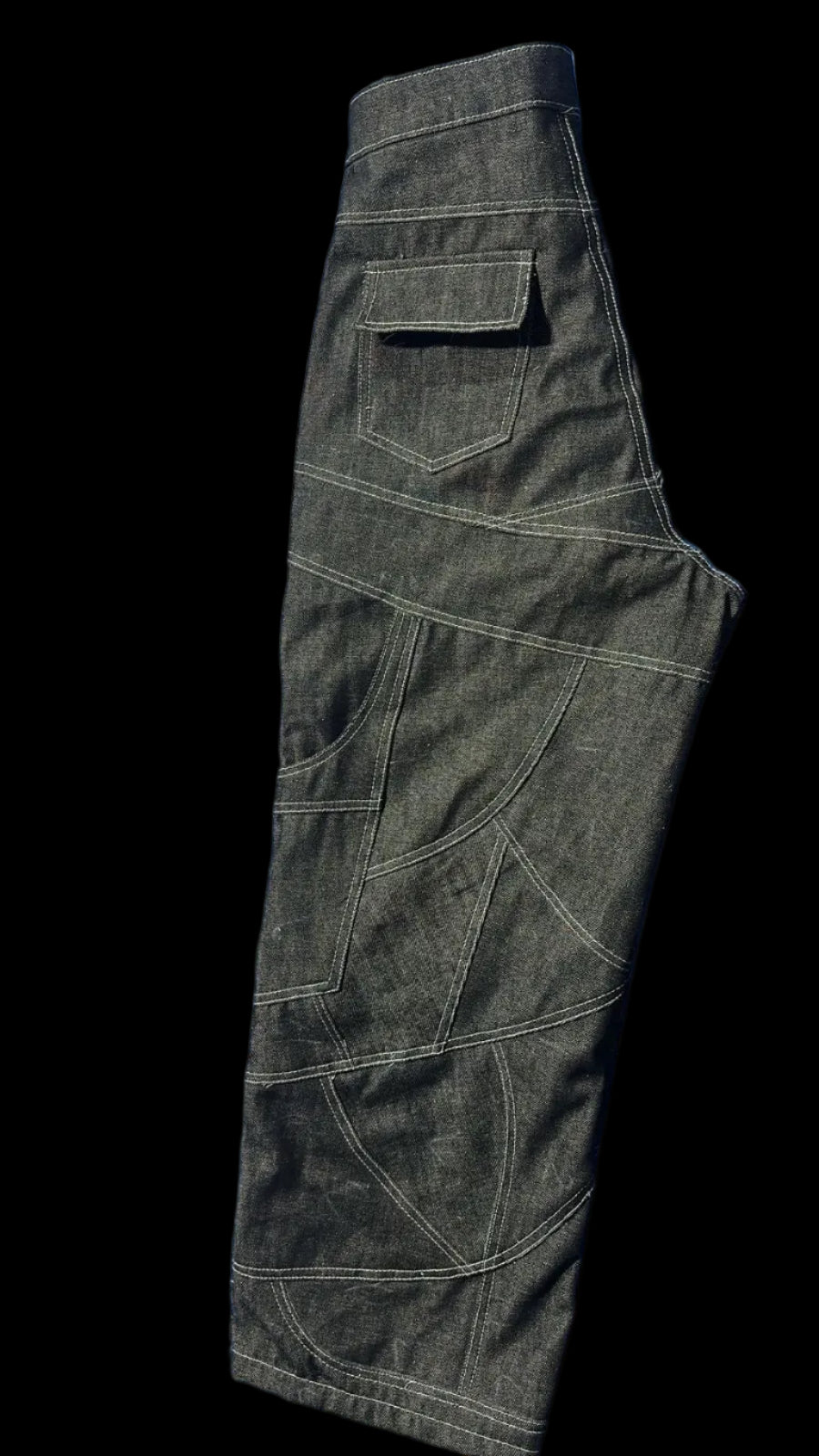Ojoi Panelled Baggy Jeans