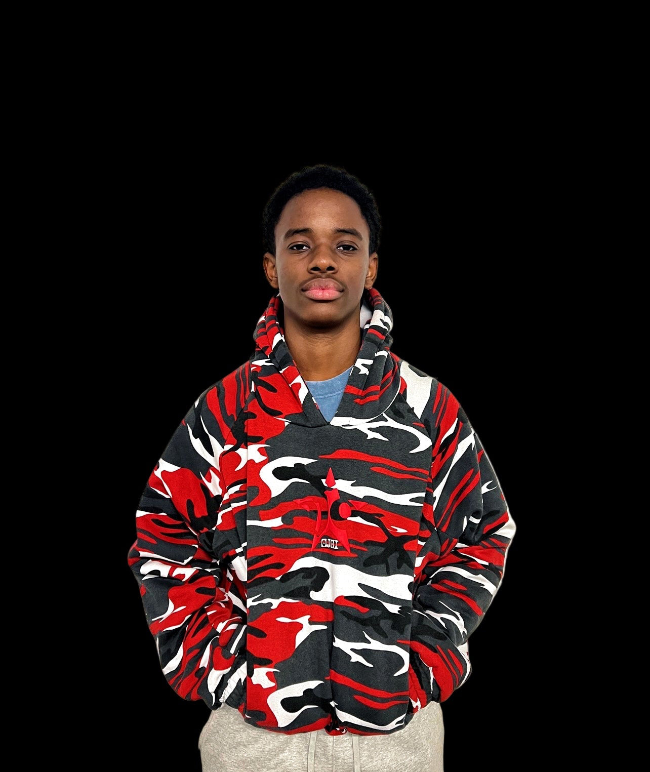Ojoi Camo Hoodie