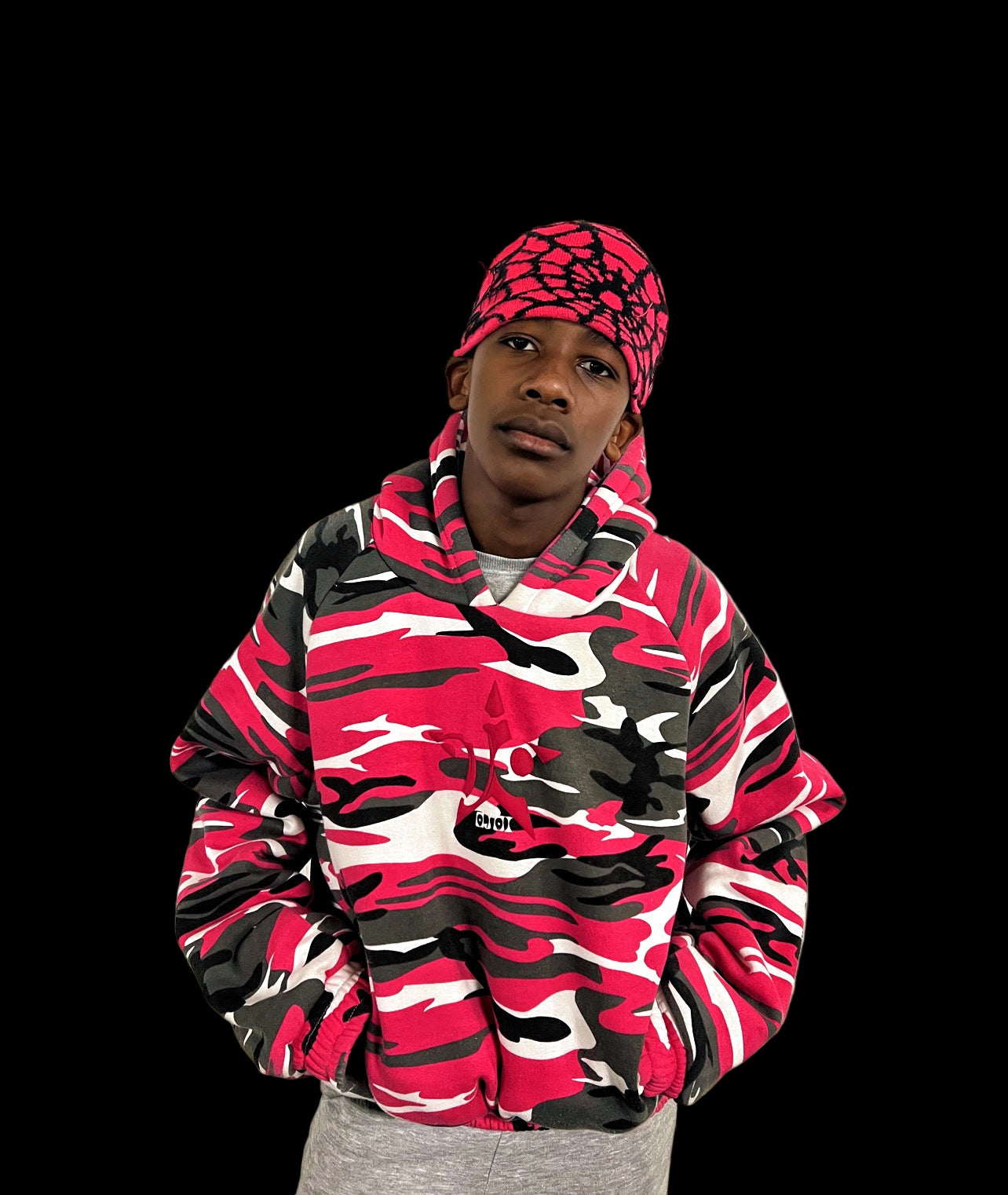 Ojoi Camo Hoodie